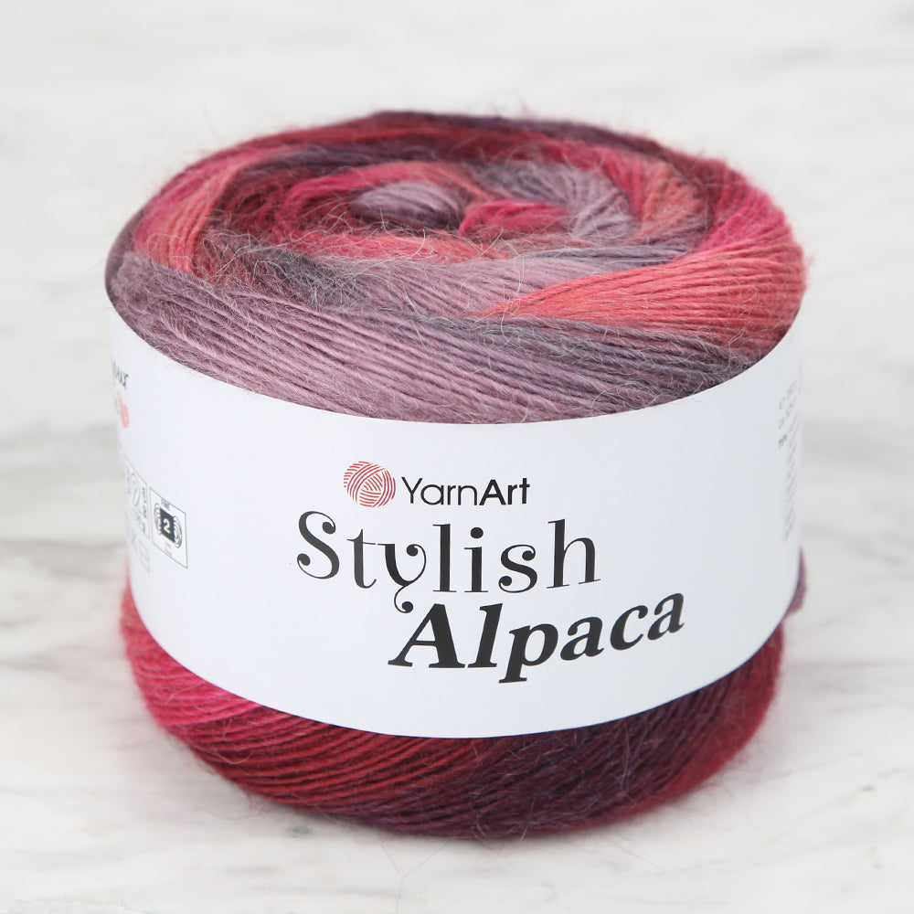 YarnArt Stylish Alpaca Ebruli El Örgü İpi - 7713
